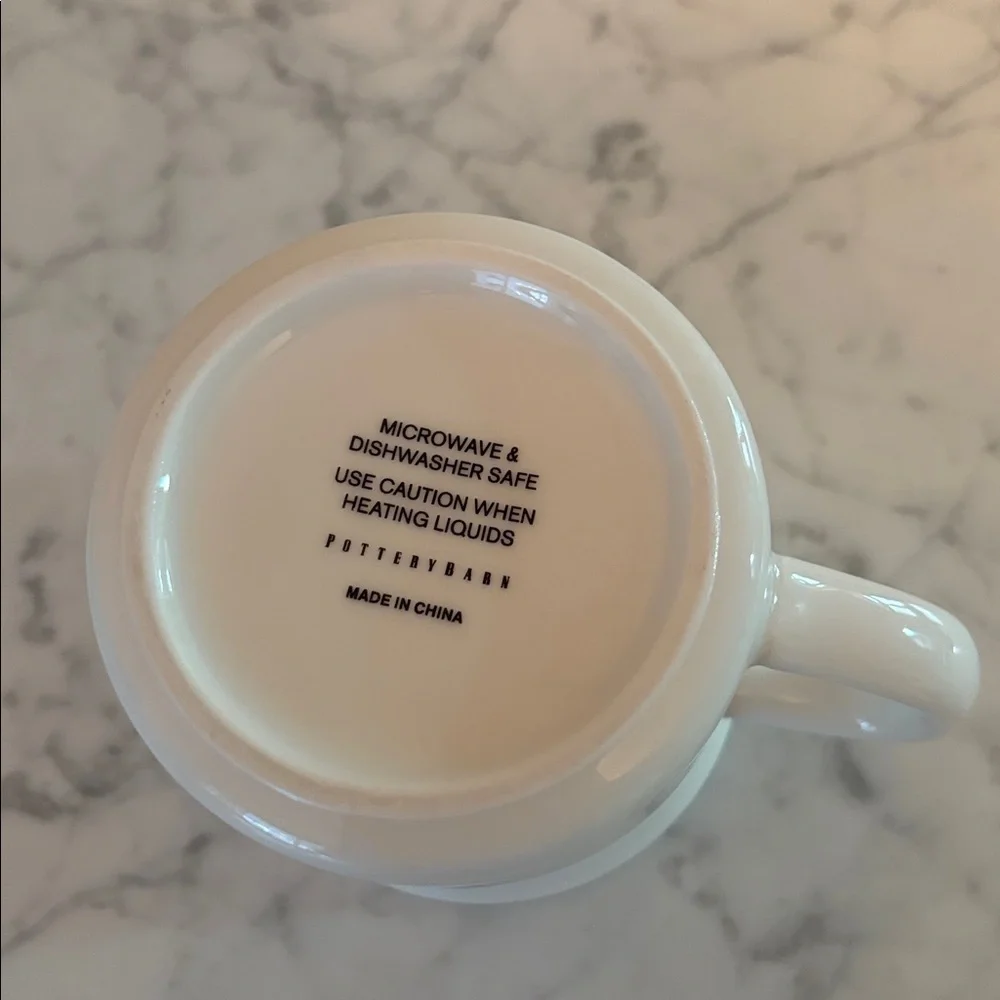 Pottery Barn Letter S Mug
